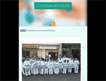 Tablet Screenshot of acbocaiuva.net